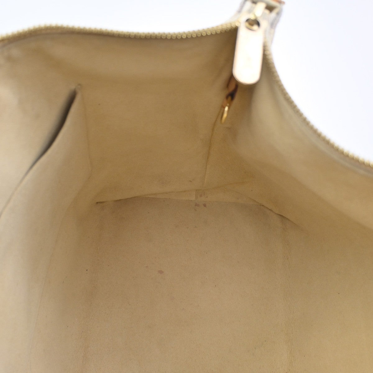 Louis Vuitton Saleya Handbag Damier, WHITE, CANVAS, Shoulder bag