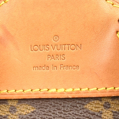 Louis Vuitton Vintage Montsouris Backpack Monogram Canvas, Brown, Canvas, Backpack