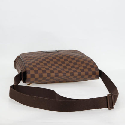 Louis Vuitton Brooklyn Handbag Damier, BROWN, CANVAS, Handbag