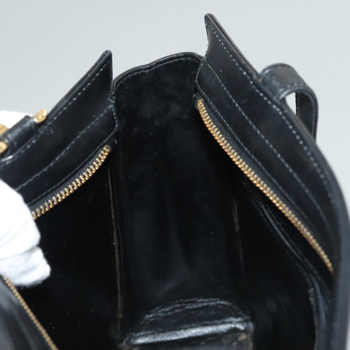 Versace Medusa Shoulder Bag Leather, BLACK, LEATHER, Shoulder bag