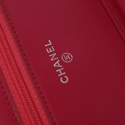 Chanel CC Logo Wallet on Chain Patent, PINK, PATENT_LEATHER, Shoulder bag