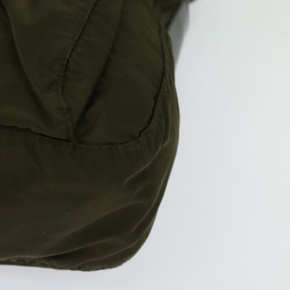 Prada Buckle Messenger Bag Tessuto, KHAKI, NYLON, Shoulder bag