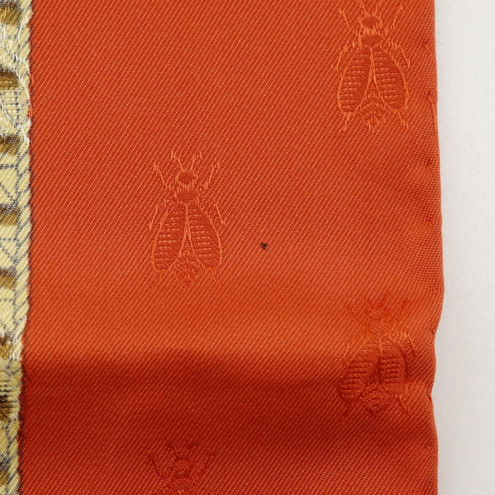 Hermes Carré 90 Silk multicolor, ORANGE, SILK, Scarve & shawl