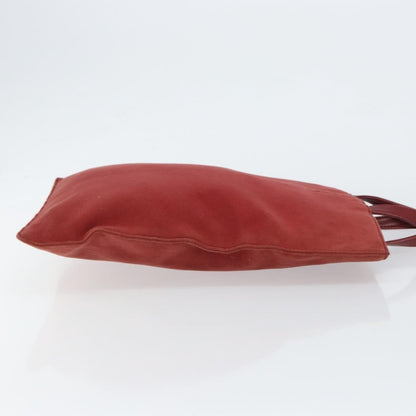 Loewe Anagram Tote Suede, RED, SUEDE, Tote bag