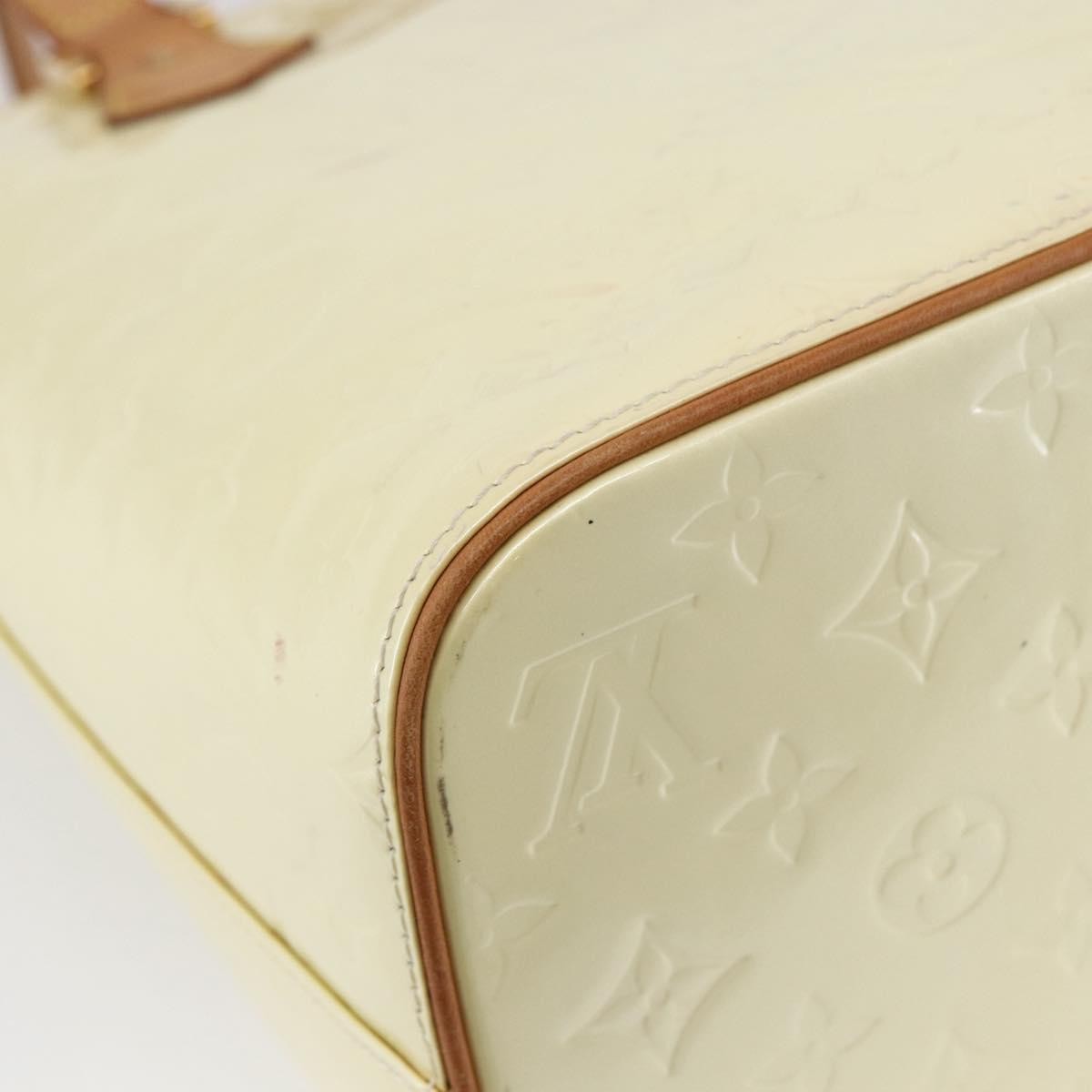 Louis Vuitton Houston Handbag Monogram Vernis, BEIGE, PATENT_LEATHER, Handbag