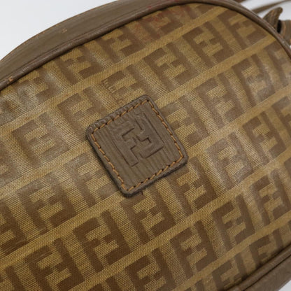 Fendi Zucchino Canvas, BEIGE, CANVAS, Shoulder bag