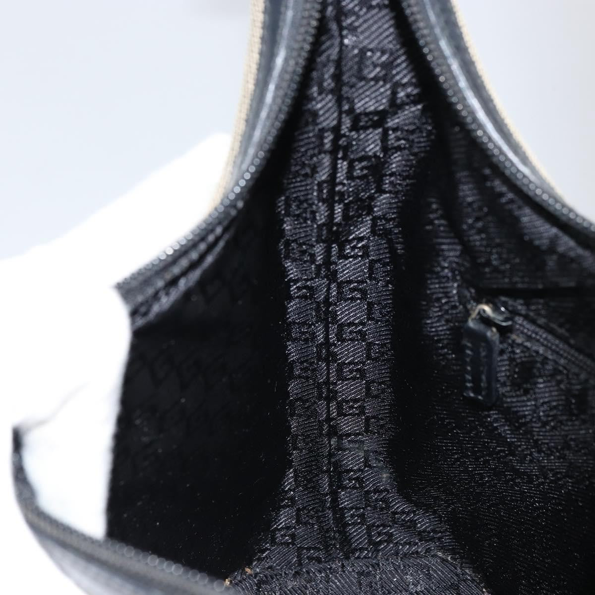 Gucci Zip Hobo Canvas, BEIGE, CANVAS, Shoulder bag