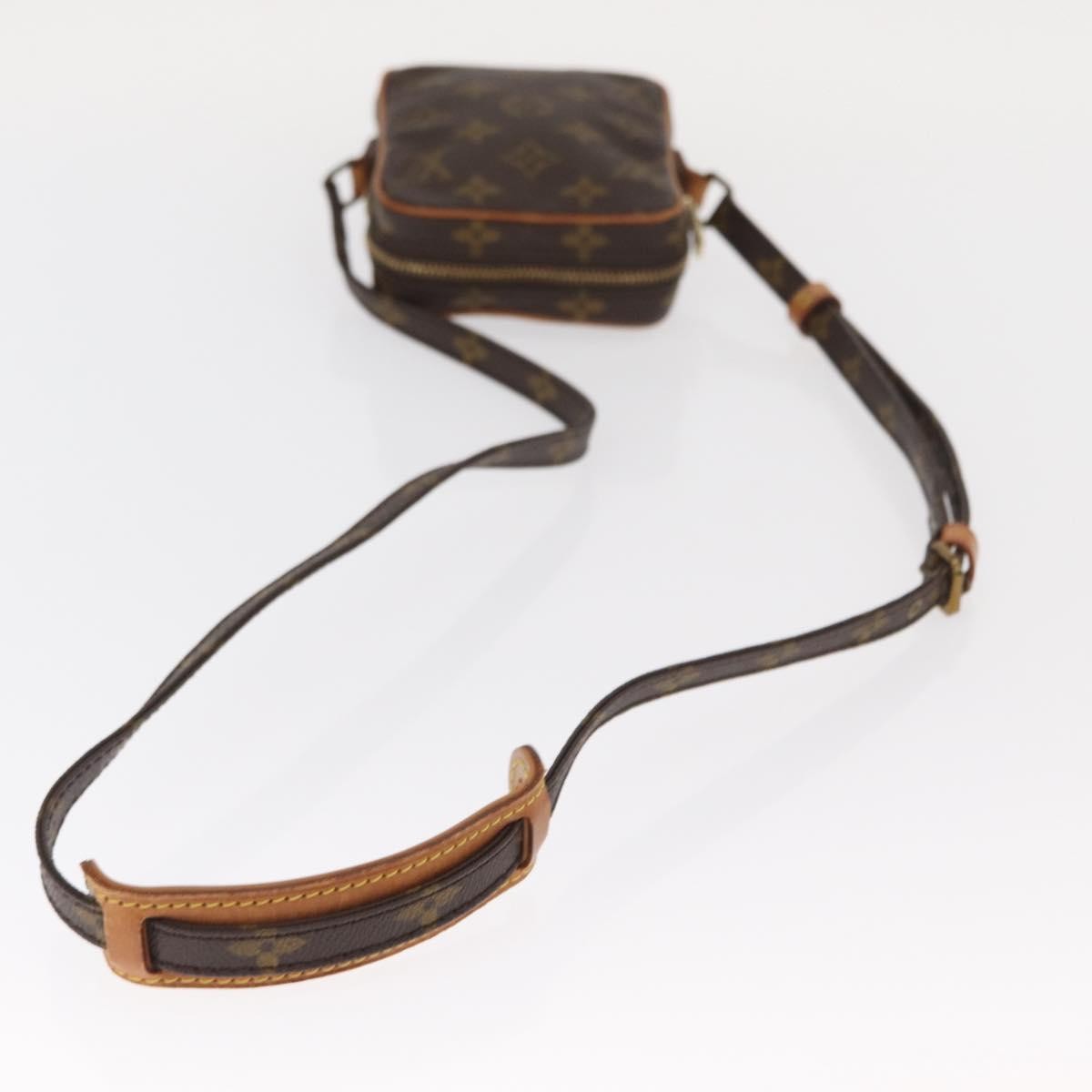 Louis Vuitton Danube Handbag Monogram Canvas, BROWN, CANVAS, Shoulder bag