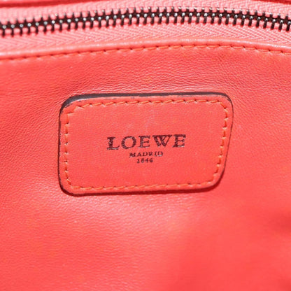 Loewe Amazona Bag Leather, ORANGE, LEATHER, Handbag