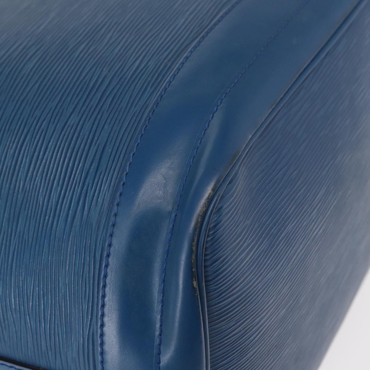 Louis Vuitton Noe Handbag Epi Leather, BLUE, LEATHER, Shoulder bag