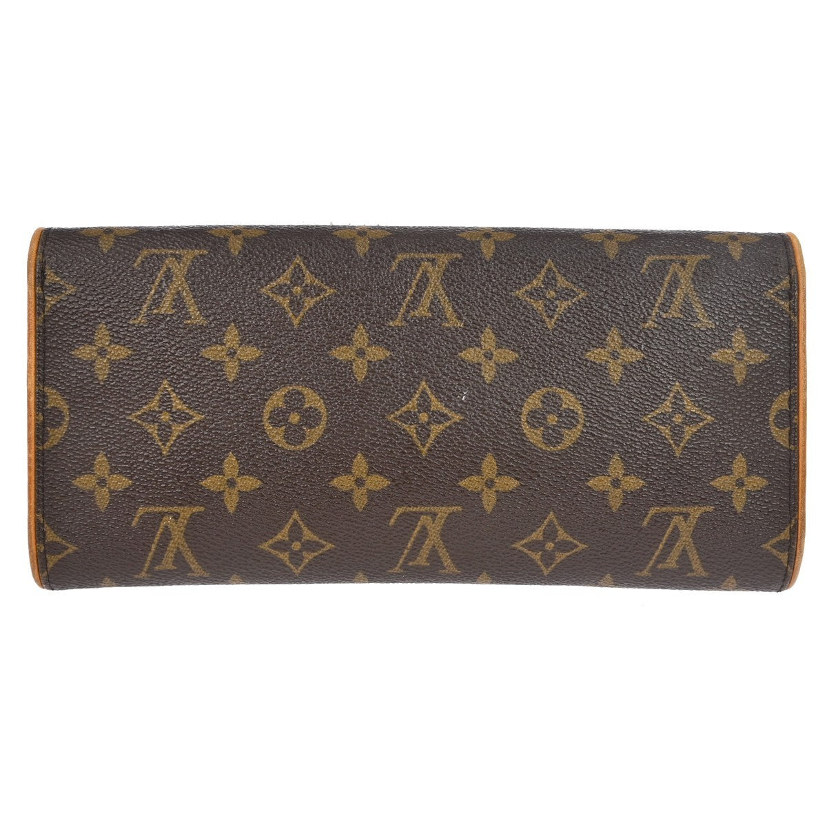 Louis Vuitton Twin Handbag Monogram Canvas, BROWN, CANVAS, Clutche & pouche