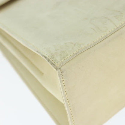 Salvatore Ferragamo Gancini Convertible Top Handle Bag Suede, BEIGE, SUEDE, Handbag