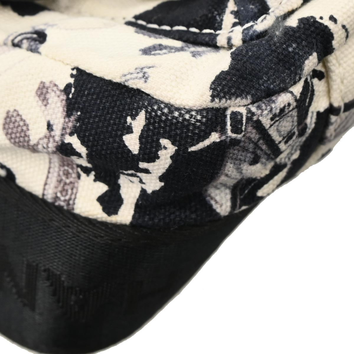 Chanel Airlines Shoulder Bag Canvas, WHITE, CANVAS, Shoulder bag