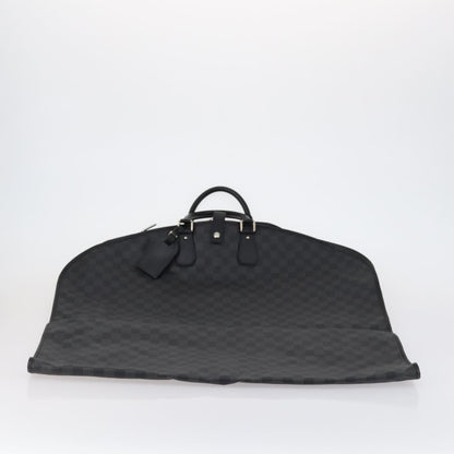 Louis Vuitton Garment Cover Damier Graphite, GRAY, CANVAS, Travel bag