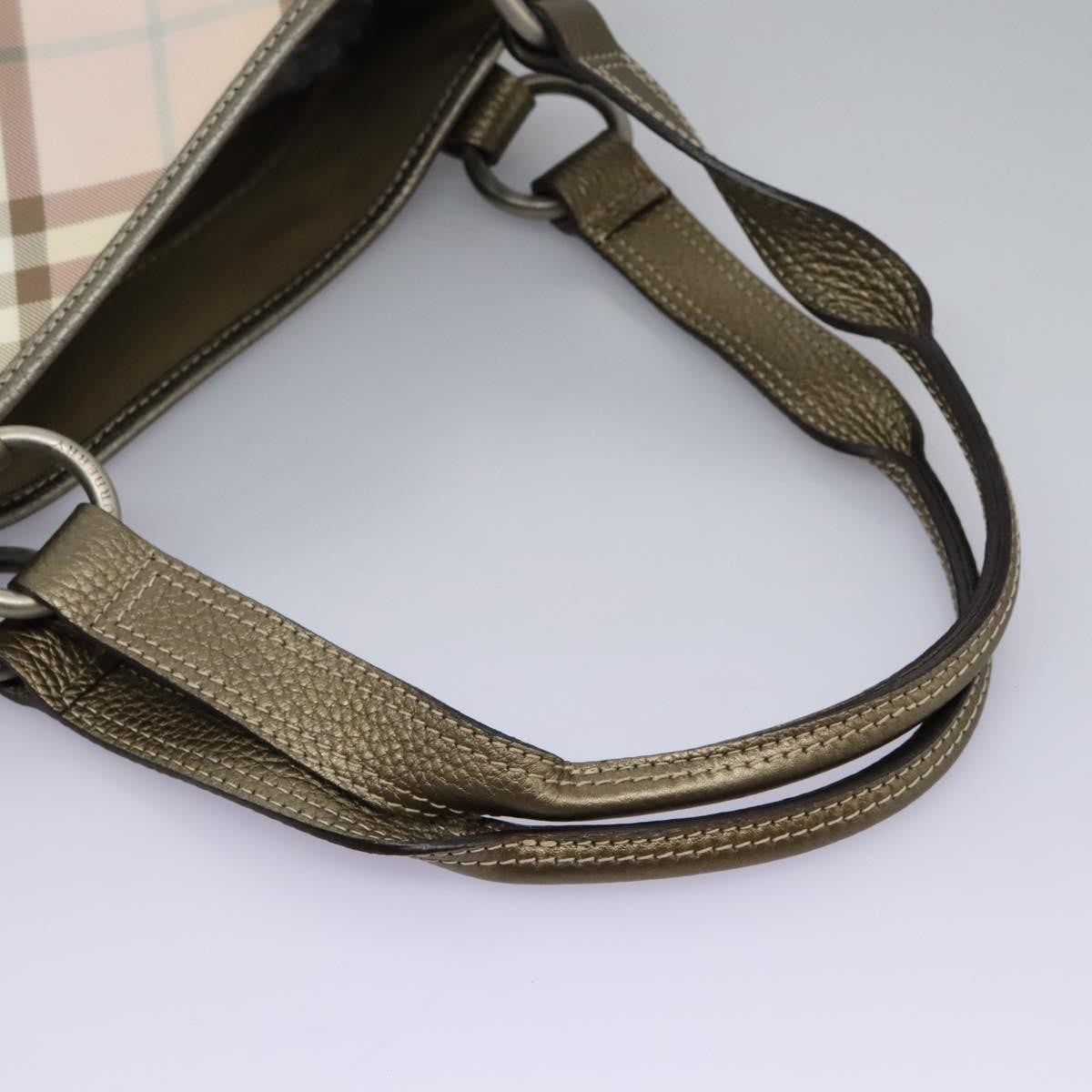 Burberry Nova Check Tote canvas check pattern, PINK, PVC, Tote bag