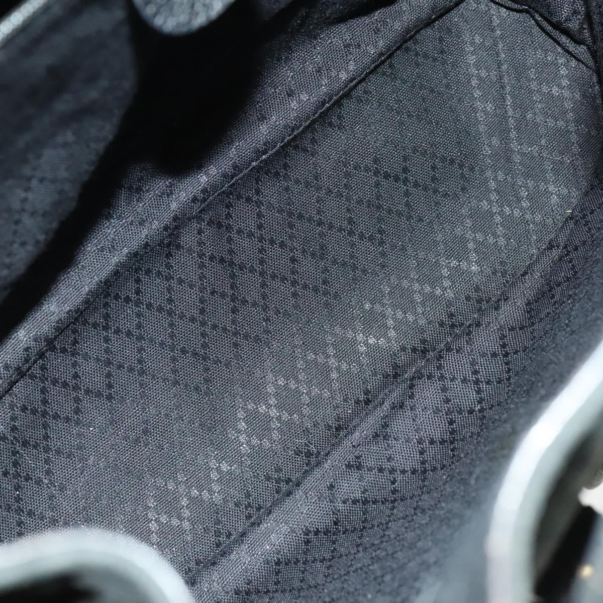 Gucci Vintage Bamboo Backpack Suede, BLACK, SUEDE, Backpack