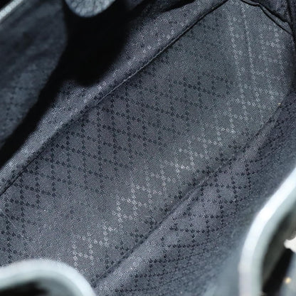 Gucci Vintage Bamboo Backpack Suede, BLACK, SUEDE, Backpack