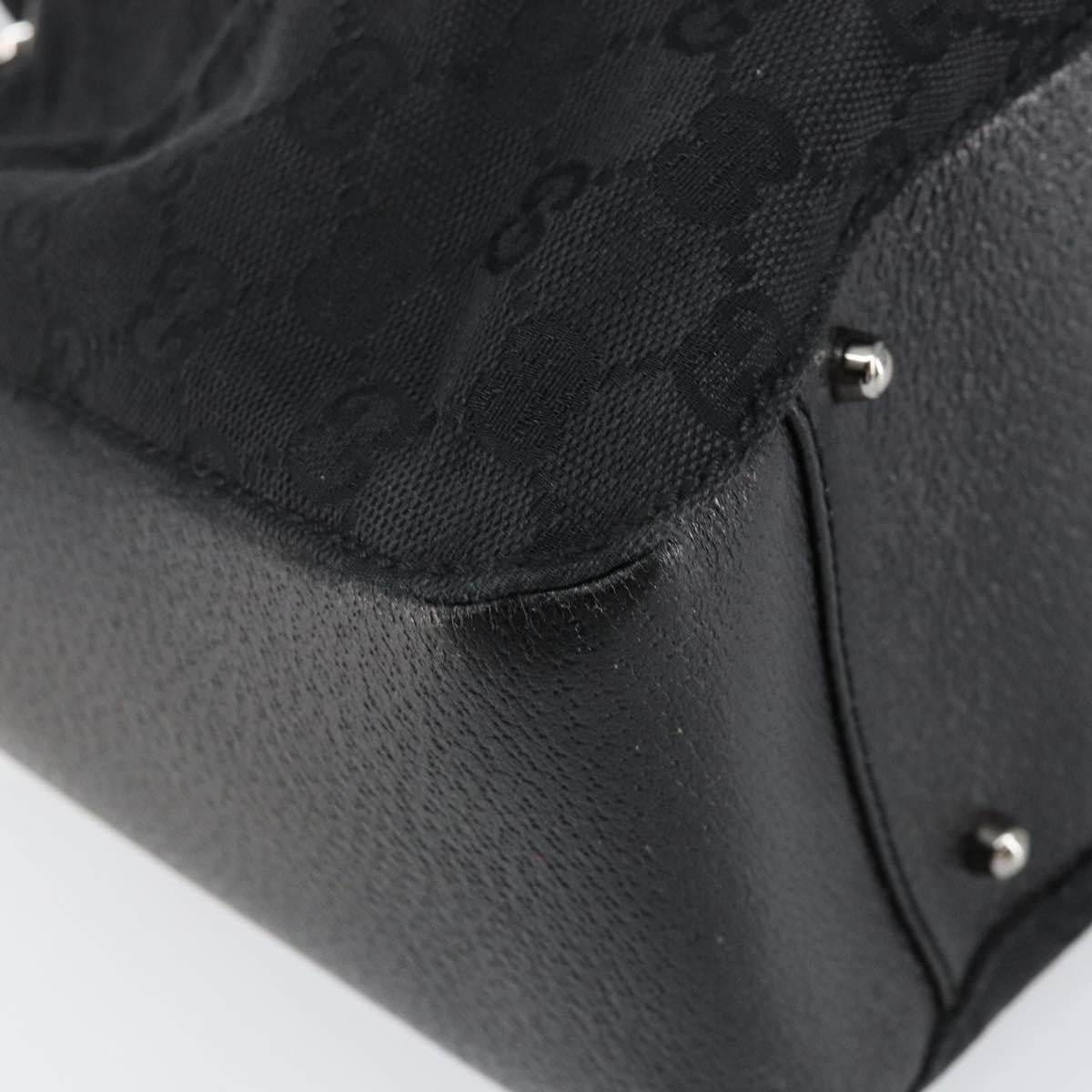 Gucci Vintage tote GG Canvas, BLACK, CANVAS, Tote bag