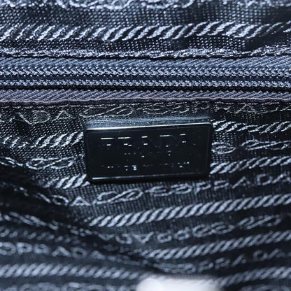 Prada Vintage Handbag Leather, PURPLE, LEATHER, Handbag