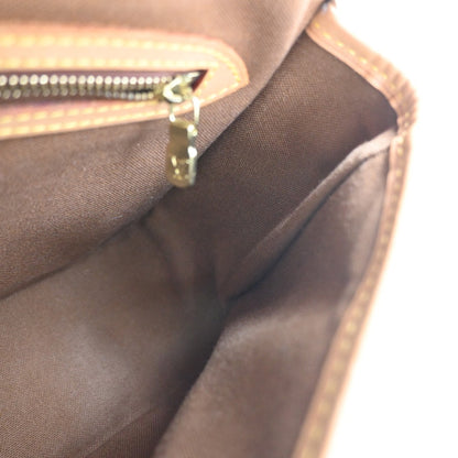 Louis Vuitton Sologne Handbag Monogram Canvas, Brown, Leather, Shoulder Bag
