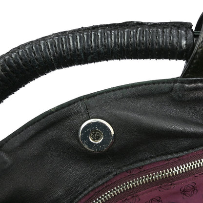 Loewe Aire Hobo Patent, BLACK, PATENT_LEATHER, Handbag