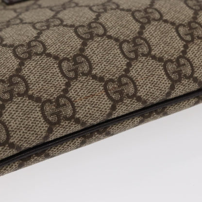 Gucci Vintage Handbag Canvas, BEIGE, PVC, Handbag