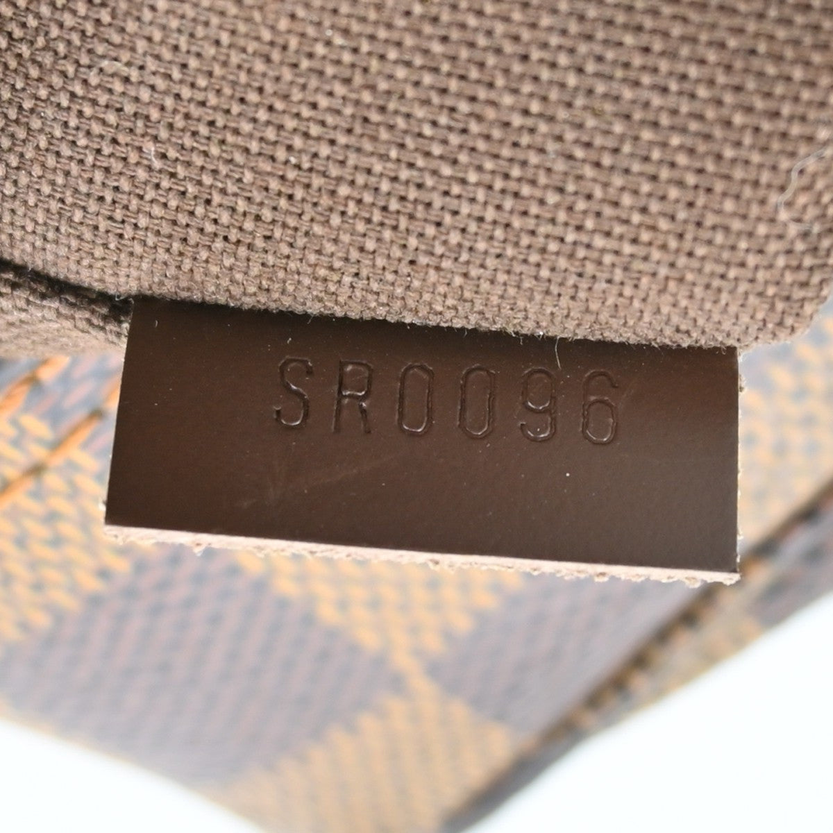 Louis Vuitton Naviglio Handbag Damier, Brown, Canvas, Shoulder Bag