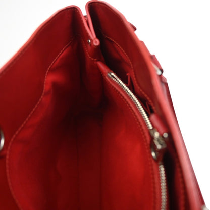 Louis Vuitton Passy Tote Epi Leather, RED, LEATHER, Tote bag