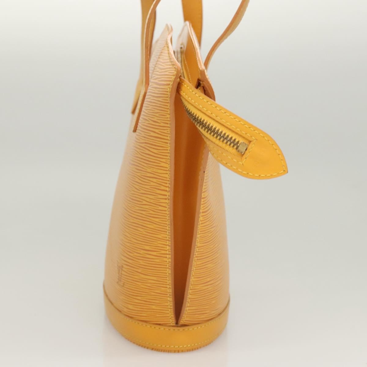 Louis Vuitton Saint Jacques Handbag Epi Leather, YELLOW, LEATHER, Handbag