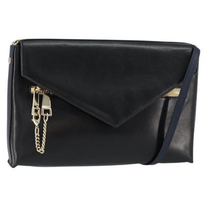Chloe Cassie Shoulder Bag Leather, BLACK, LEATHER, Shoulder bag