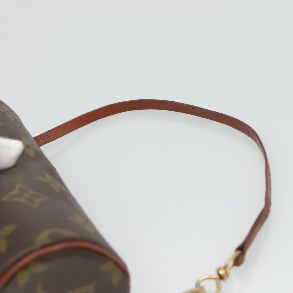 Louis Vuitton Papillon Pochette Monogram Canvas, BROWN, CANVAS, Clutche & pouche