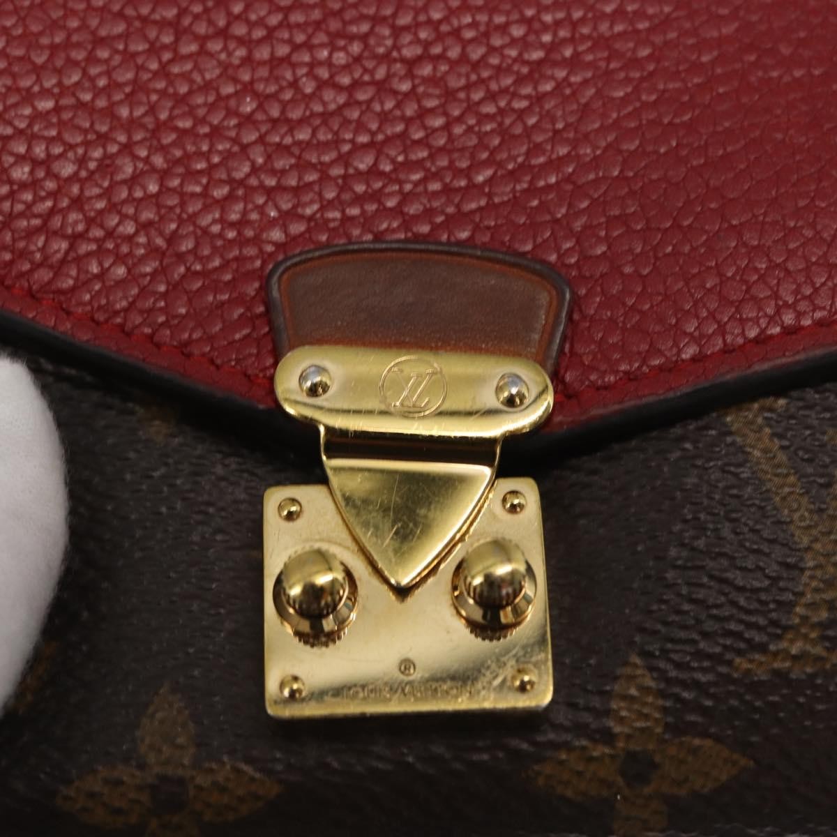 Louis Vuitton Pallas Wallet NM Monogram Canvas and Calfskin, BROWN, CANVAS, Wallets