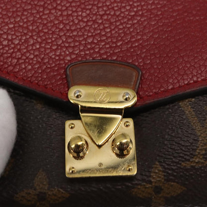 Louis Vuitton Pallas Wallet NM Monogram Canvas and Calfskin, BROWN, CANVAS, Wallets