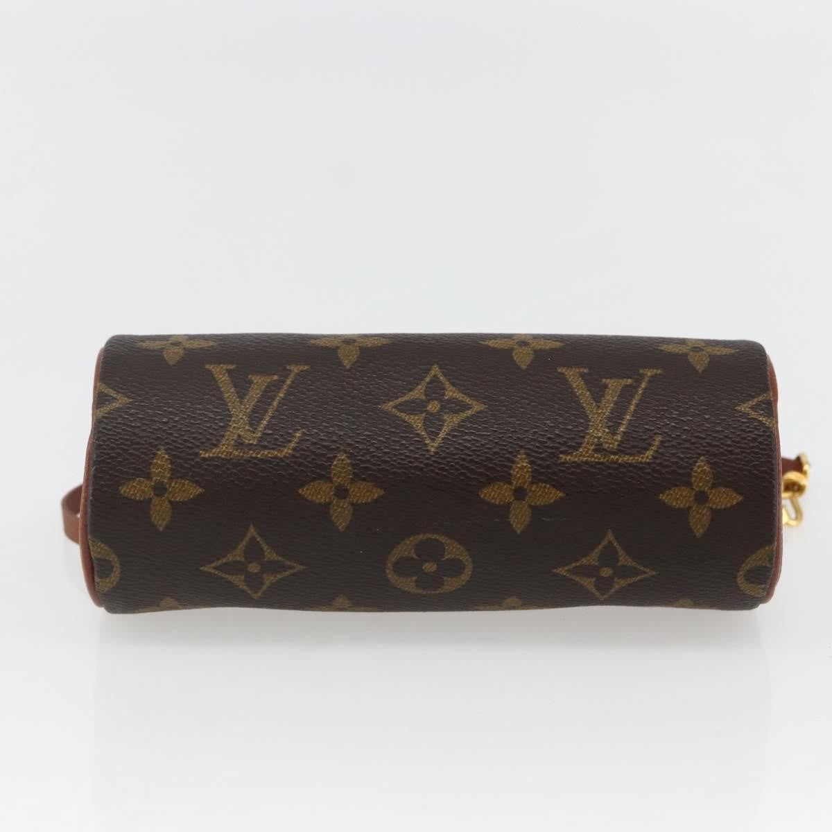 Louis Vuitton Papillon Pochette Monogram Canvas, BROWN, CANVAS, Crossbody bag