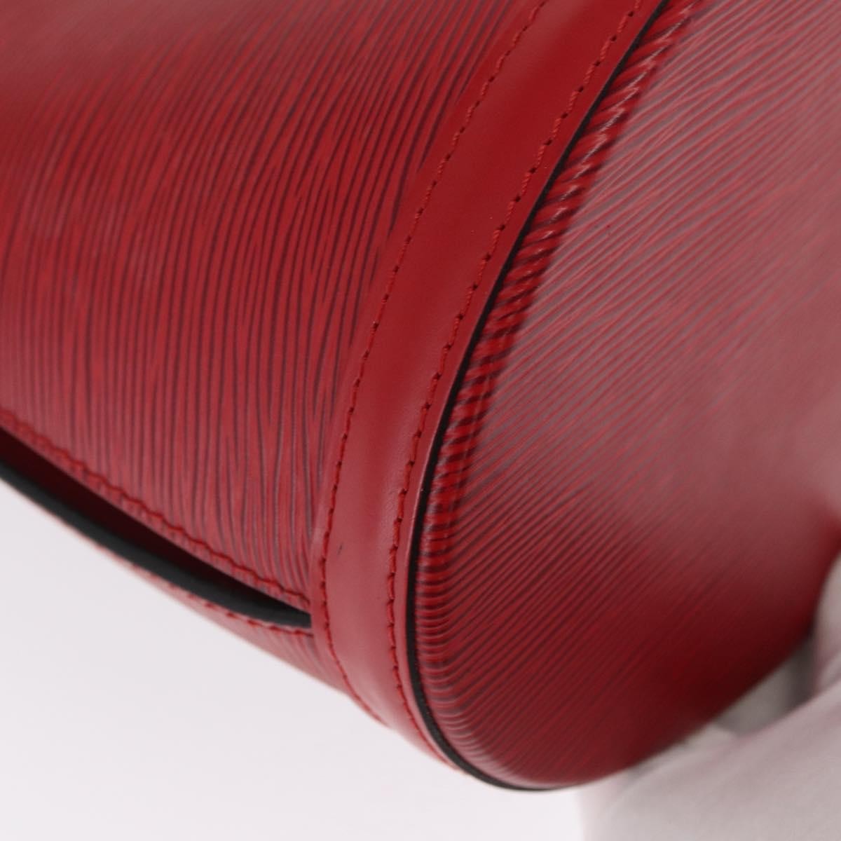 Louis Vuitton Cluny Shoulder Bag Epi Leather, RED, LEATHER, Shoulder bag