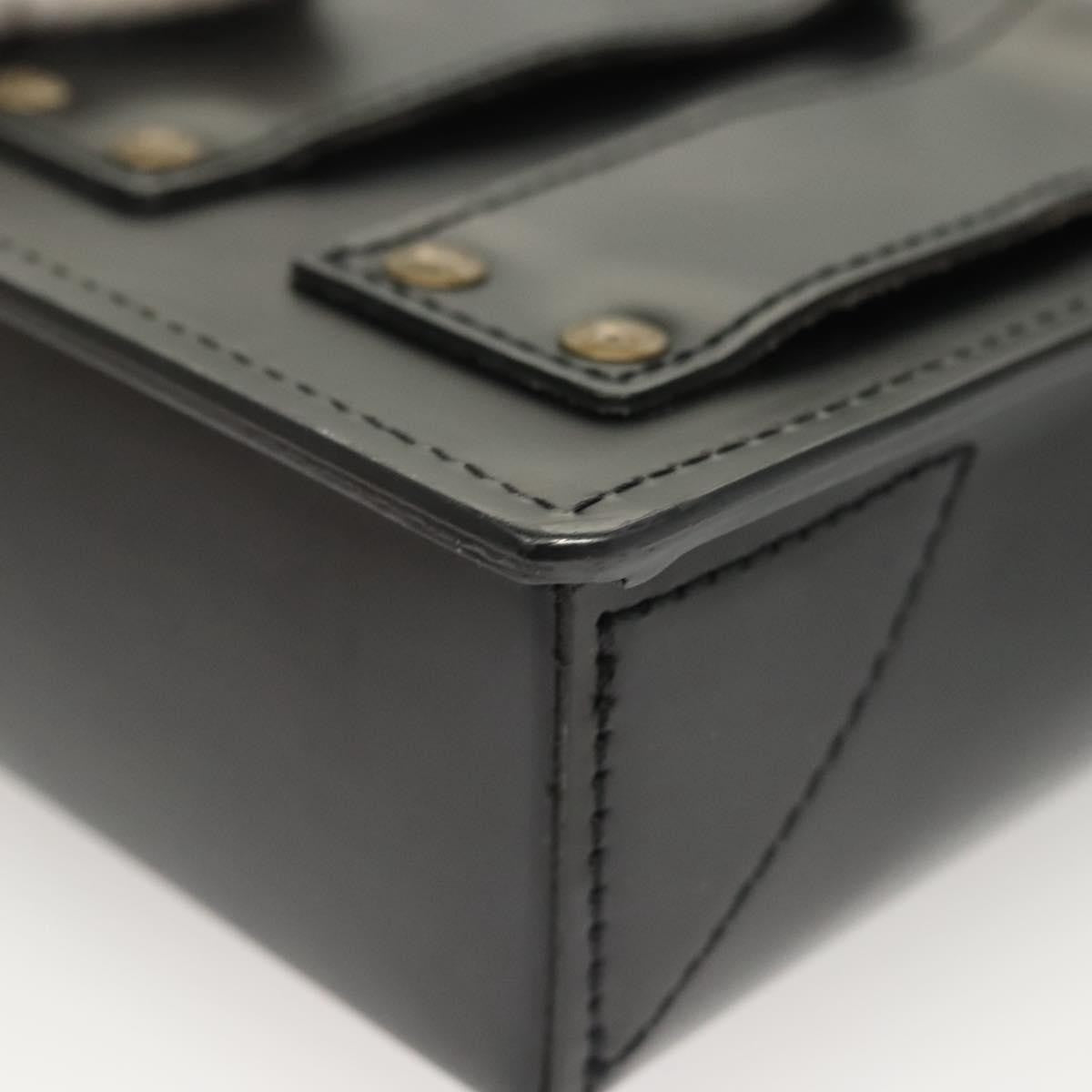 Louis Vuitton Pisteu Bum Bag Leather, BLACK, LEATHER, Shoulder bag