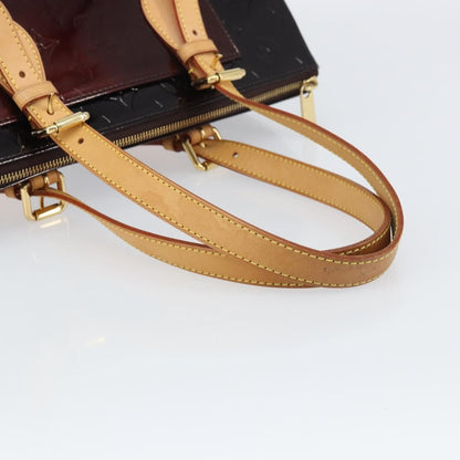 Louis Vuitton Rosewood Avenue Handbag Monogram Vernis, PURPLE, PATENT_LEATHER, Shoulder bag