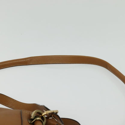 Chloe Darryl Hobo Leather, BROWN, LEATHER, Handbag