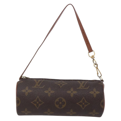 Louis Vuitton Papillon Pochette Monogram Canvas, BROWN, CANVAS, Handbag