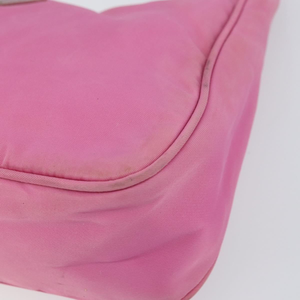 Prada Hobo Tessuto, PINK, NYLON, Handbag