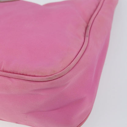 Prada Hobo Tessuto, PINK, NYLON, Handbag