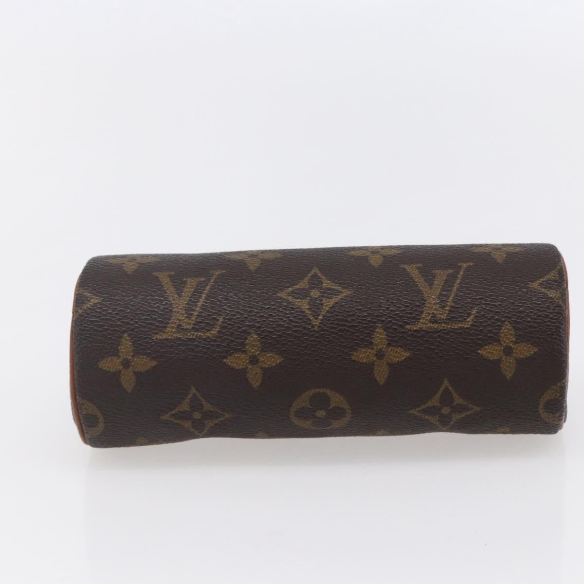 Louis Vuitton Papillon Pochette Monogram Canvas, BROWN, CANVAS, Clutche & pouche