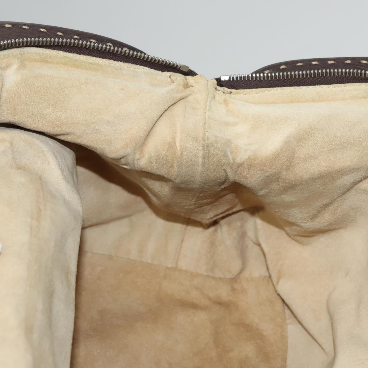 Fendi Selleria Frame Doctor Bag Leather, BROWN, LEATHER, Handbag