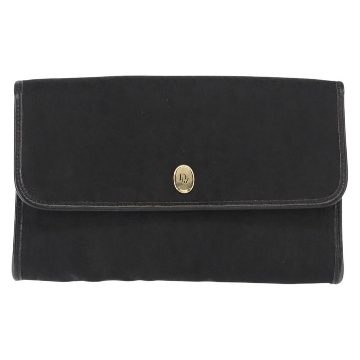 Christian Dior Trotter shoulder bag Canvas, BLACK, CANVAS, Shoulder bag