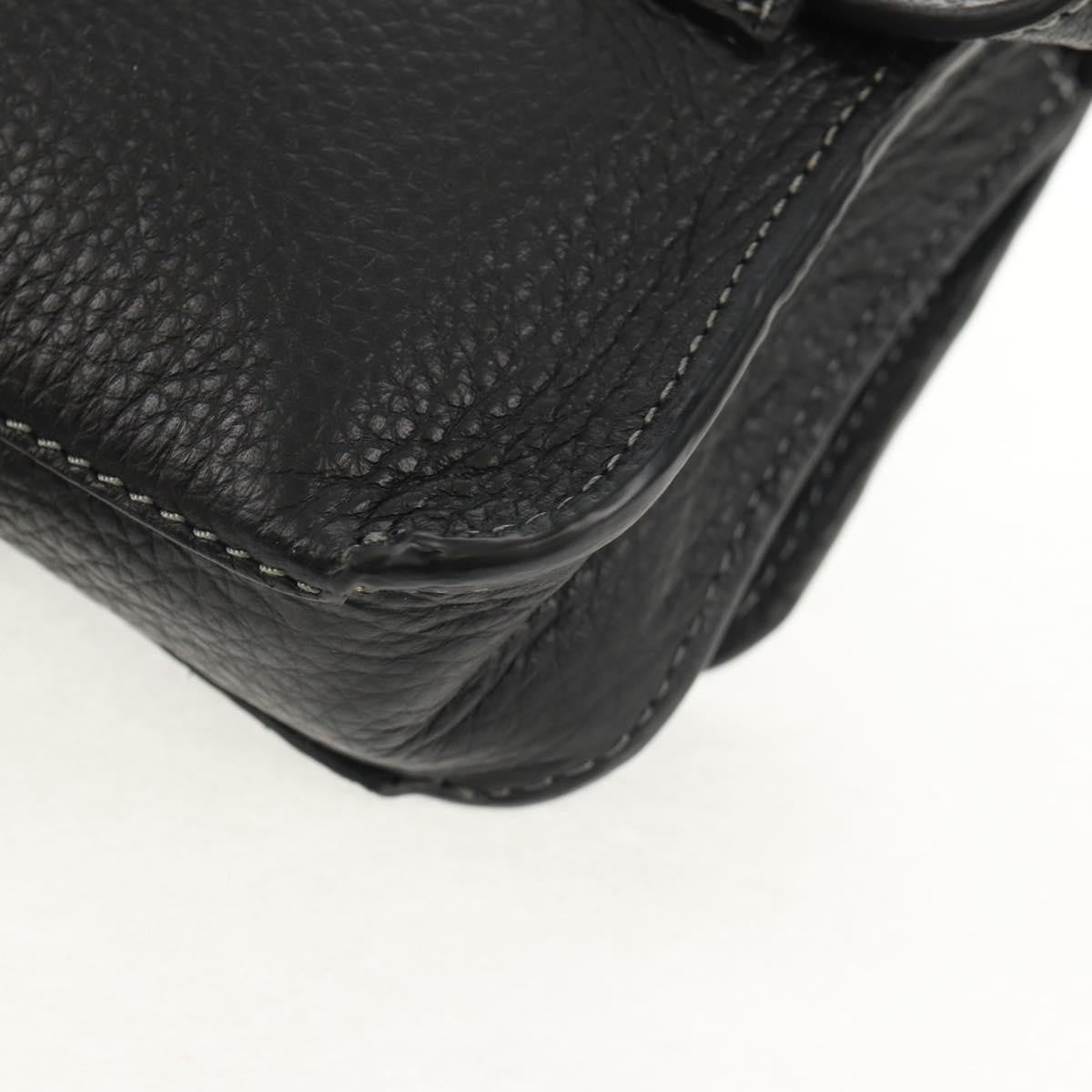 Chloe Marcie Belt Bag Leather, BLACK, LEATHER, Shoulder bag