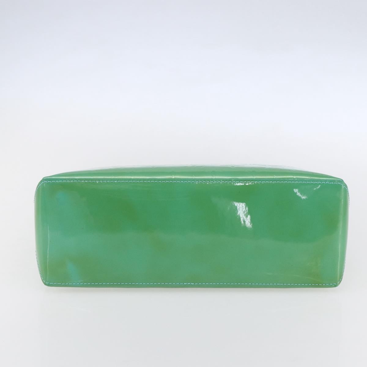 Louis Vuitton Wilshire Handbag Monogram Vernis, BLUE, PATENT_LEATHER, Handbag