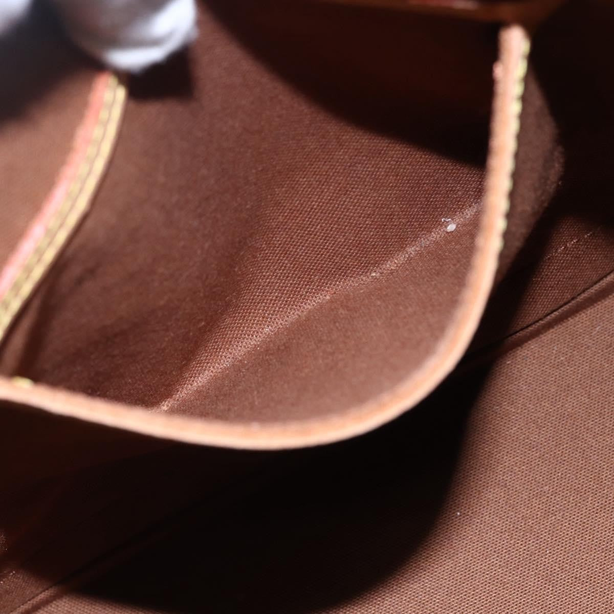 Louis Vuitton Alma Handbag Monogram Canvas, BROWN, CANVAS, Handbag