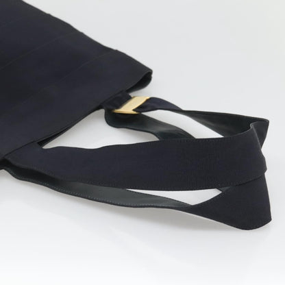 Salvatore Ferragamo Vala tote Canvas, NAVY, CANVAS, Tote bag