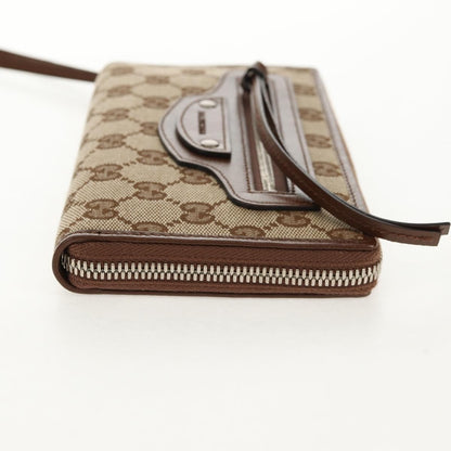 Gucci x Balenciaga The Hacker Project Neo Classic Wallet GG Canvas, BEIGE, CANVAS, Wallets