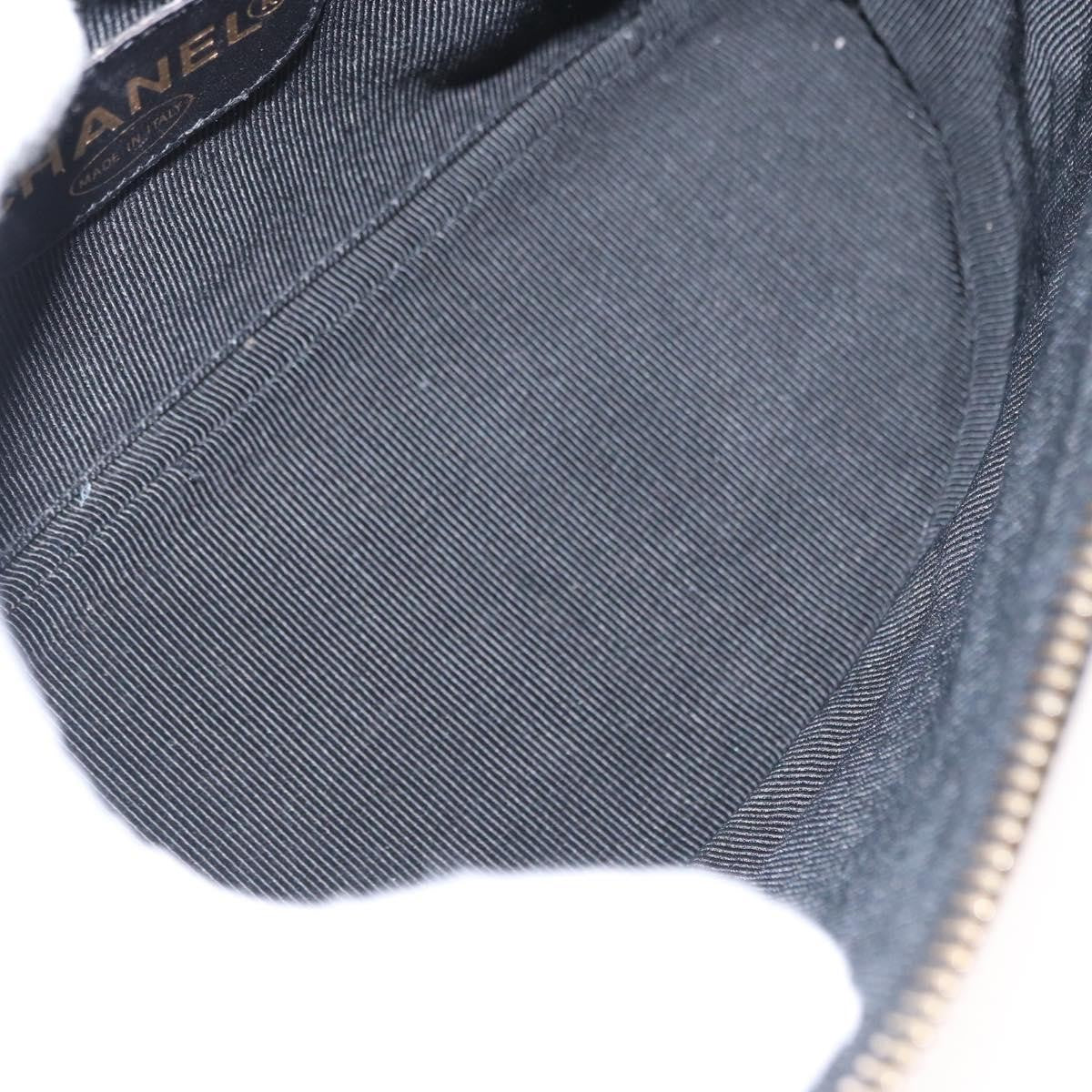 Chanel Vintage CC Shoulder Bag Caviar, BLACK, LEATHER, Shoulder bag